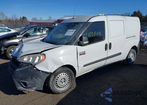 2016 Ram Promaster City Tradesman z USA, uszkodzony, nr VIN ZFBERFAT3G6B24879